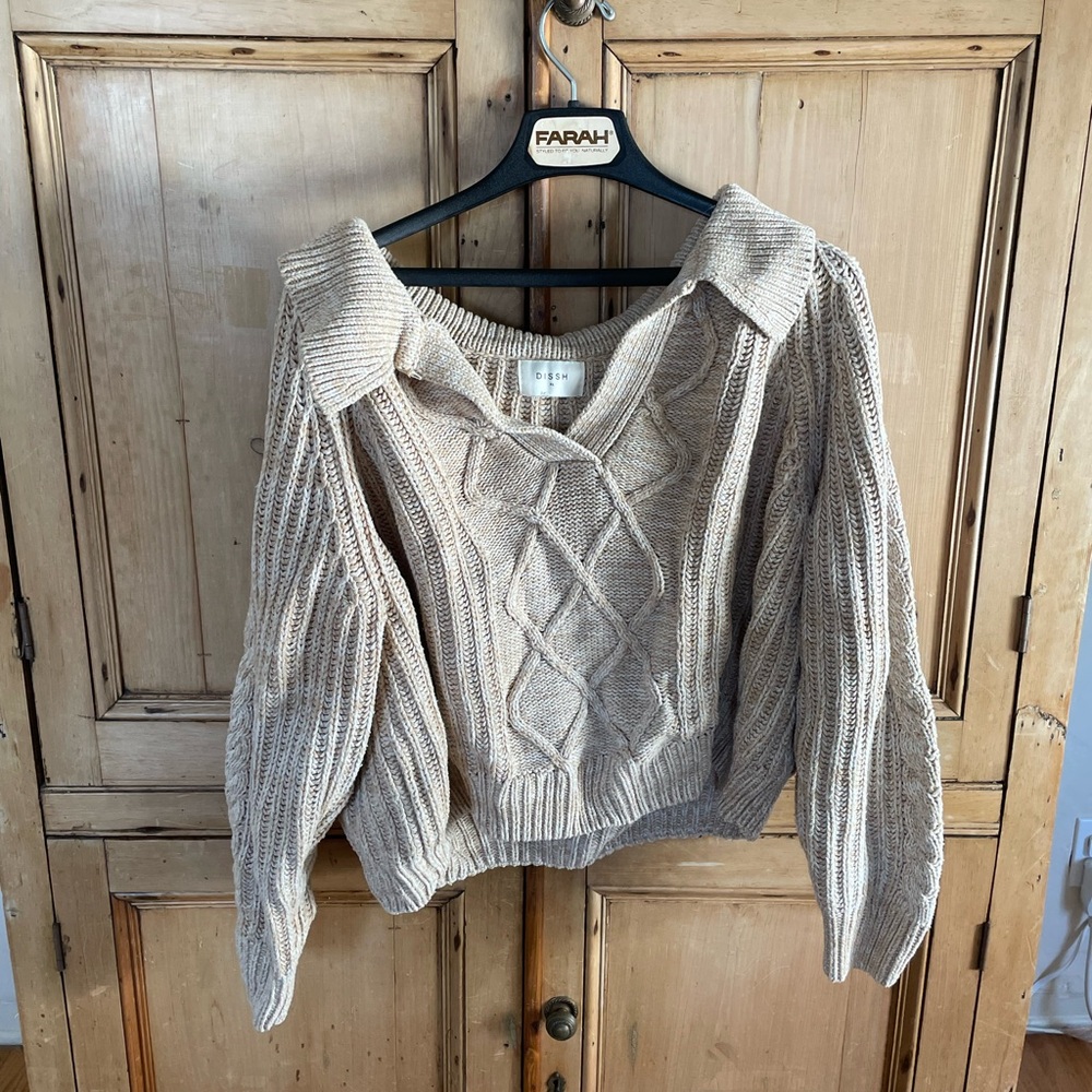 DISSH sweater in oat